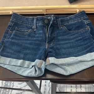 Aeropostale Dark Blue Jean Shorts